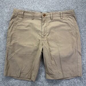 Barbour Shorts Mens 38 Beige Chino Regular Fit 10" Inseam Casual